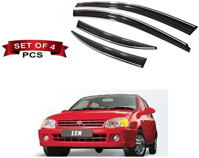 Auto E-Shopping For Front, Rear Wind Deflector(Tinted Maruti Zen)