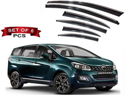 Auto E-Shopping For Convertibles Front, Rear Wind Deflector(Tinted Mahindra Marazzo M2 8Str Diesel)