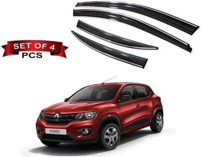 Auto E-Shopping For Convertibles Front, Rear Wind Deflector(Tinted Renault Kwid)
