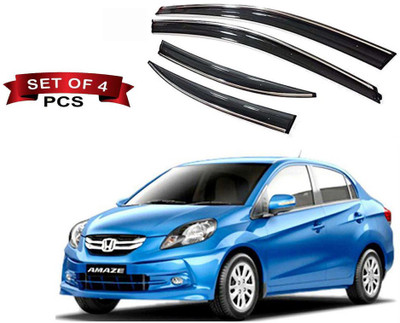 Auto E-Shopping For Front, Rear Wind Deflector(Tinted Honda Amaze)