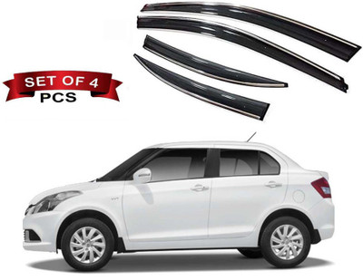 Auto E-Shopping For Convertibles Front, Rear Wind Deflector(Tinted Maruti Swift Dzire)