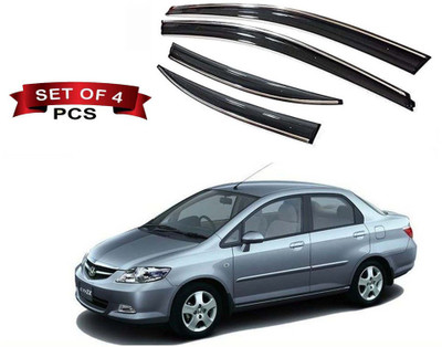 Auto E-Shopping For Convertibles Front, Rear Wind Deflector(Tinted Honda City ZX)