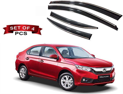 Auto E-Shopping For Convertibles Front, Rear Wind Deflector(Tinted Honda Amaze)