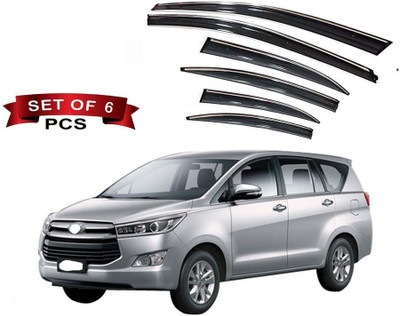 Auto E-Shopping For Front, Rear Wind Deflector(Tinted Toyota Innova)