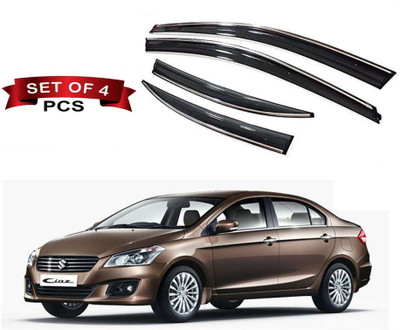 Auto E-Shopping For Convertibles Front, Rear Wind Deflector(Tinted Maruti Ciaz)