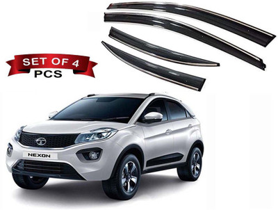 Auto E-Shopping For Front, Rear Wind Deflector(Tinted Tata Nexon)