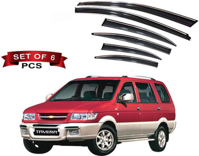 Auto E-Shopping For Convertibles Front, Rear Wind Deflector(Tinted Chevrolet Tavera)