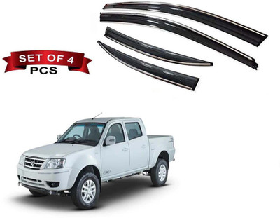 Auto E-Shopping For Convertibles Front, Rear Wind Deflector(Tinted Tata Xenon XT 2.2)
