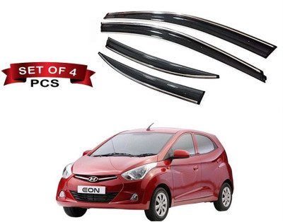 Auto E-Shopping For Front, Rear Wind Deflector(Tinted Hyundai EON D Lite)