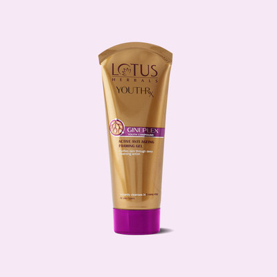 LOTUS HERBALS YouthRx Anti Ageing Foaming Gel Face Wash(100 g)