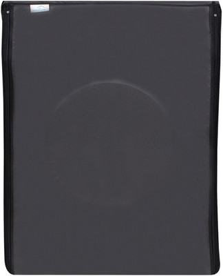 Glassiano Front Loading Washing Machine  Cover(Width: 60.96 cm, Grey)