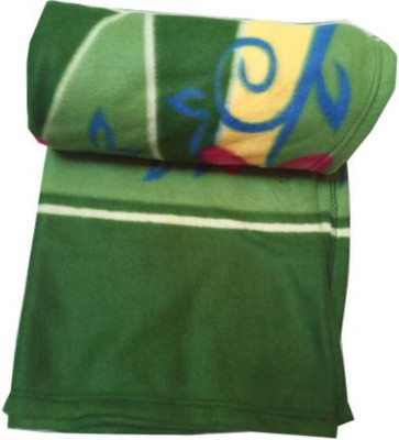 MeterMent Floral Single Fleece Blanket for  Mild Winter(Polyester, Multicolor)