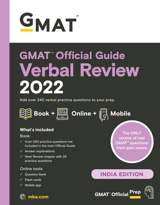 GMAT Official Guide Verbal Review 2022(English, Paperback, unknown)