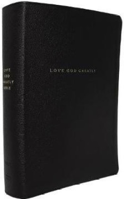 Love God Greatly Bible: A SOAP Method Study Bible for Women (NET, Genuine Leather, Black, Comfort Print)(English, Leather / fine binding, unknown)