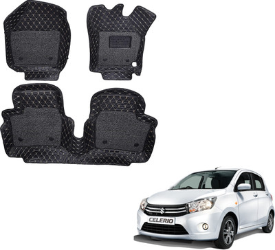 MOCKHE Leatherite 7D Mat For  Maruti Suzuki Celerio(Black)