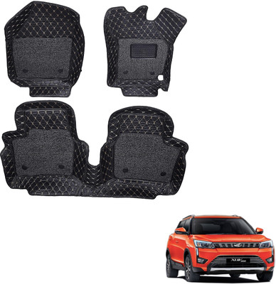 MOCKHE Leatherite 7D Mat For  Mahindra XUV 300(Black)