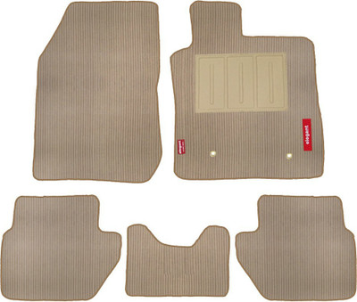 elegant PP (Polypropylene) Standard Mat For  Ford Ecosport(Beige)