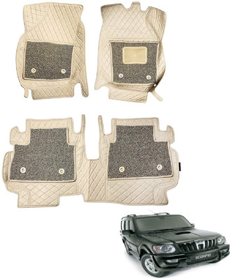 Auto Hub Leatherite 7D Mat For  Mahindra Scorpio(Beige)