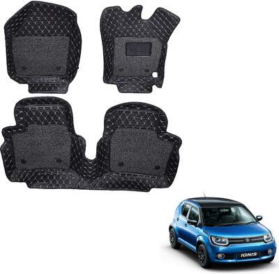 Auto Hub Leatherite 7D Mat For  Maruti Suzuki Ignis(Black)