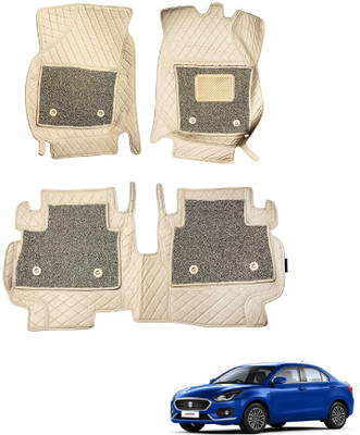 MOCKHE Leatherite 7D Mat For  Maruti Suzuki Swift Dzire(Beige)