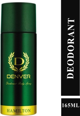 DENVER Deo Hamilton Deodorant Spray  -  For Men(165 ml)