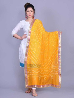 Gopveer Art Silk Printed Women Dupatta