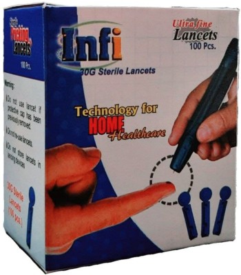 INFI Ultra Fine Lancets Glucometer Lancets(100)