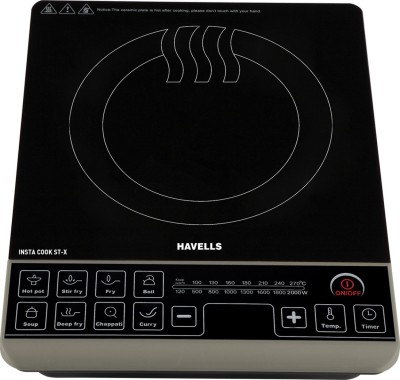 HAVELLS ST-X Induction Cooktop(Gold, Black, Push Button)