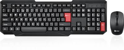 Enter WIRELESS KEYBOARD MOUSE COMBO E-WKB-A Combo Set  (Black)