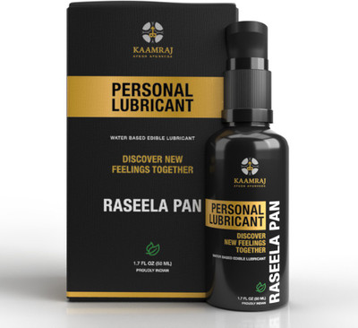 kaamraj ayush ayurveda Water Based Personal Lubricant Raseela Paan Flavor Lubricant(50 ml)