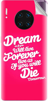 Snooky Huawei Mate 30E Pro 5G Mobile Skin(Pink)