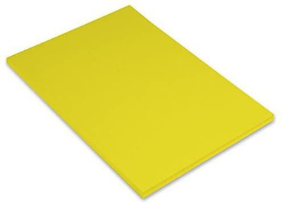 SHARMA BUSINESS SUPER UNRULED A4 100 gsm Coloured Paper(Set of 1, Yellow)