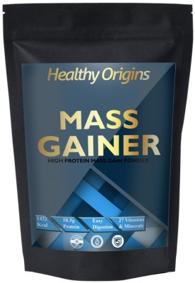 Healthy Origins Real Mass Gainer Weight Gainers/Mass Gainers (Chocolate) MW711 Ultra Weight Gainers/Mass Gainers(3000 g, Chocolate)