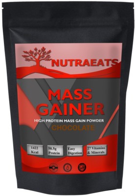 NutraEats Nutrition Real Mass Gainer Weight Gainers/Mass Gainers (Chocolate) MW756 Pro Weight Gainers/Mass Gainers(300 g, Chocolate)