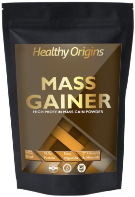 Healthy Origins Real Mass Gainer Weight Gainers/Mass Gainers (Chocolate) MW730 Ultra Weight Gainers/Mass Gainers(3000 g, Chocolate)