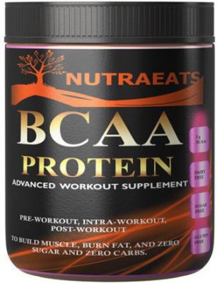 NutraEats BCAA PRO With L-Glutamine & Citrulline Malate B126 Pro BCAA(350 g, Mix Fruit)