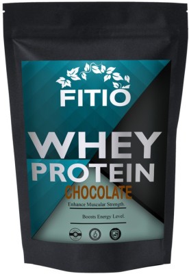 FITIO Protein Plus Body Whey Protein Powder Chocolate DSD5002 Premium Whey Protein(400 g, Chocolate)