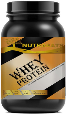 NutraEats Protein Plus Body Building Gym Supplement Whey Protein Powder ...