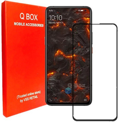Q Box Edge To Edge Tempered Glass for Vivo IQOO 7(Pack of 1)