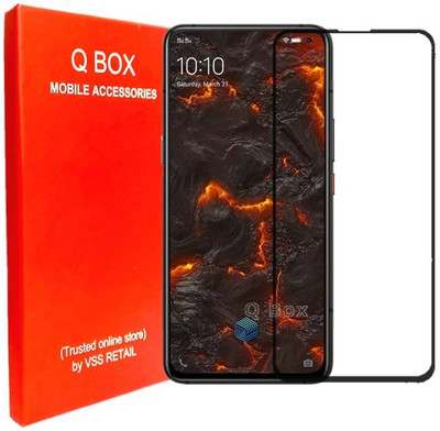Q Box Edge To Edge Tempered Glass for Vivo IQOO 7(Pack of 1)