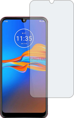 ZINGTEL Impossible Screen Guard for MOTO E6 PLUS (Flexible Shatterproof)(Pack of 1)