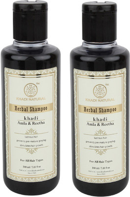 KHADI NATURAL Herbal Amla & Reetha Shampoo(420)