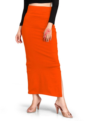 SCUBE DESIGNS SC_PC_3014_ORANGE_E Polyester Petticoat(XL)
