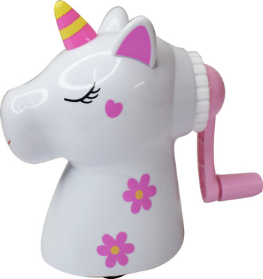 AARVI Unicorn Pencil Sharpener Sharpeners(Set of 1, White)