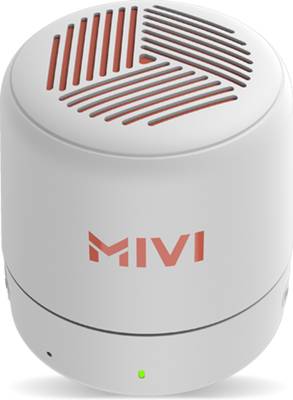 Mivi Play 5 W Portable Bluetooth Speaker  (White, Mono Channel)