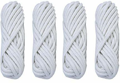 Nada Women's Cotton and Polyester DORI Strings for Ethnic Indian Dresses; Thread(48 m Pack of4)