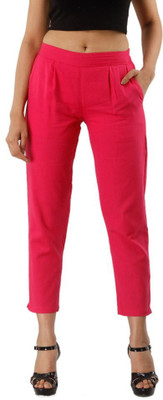 JAIPUR VASTRA Regular Fit Women Pink Trousers