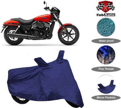 APNEK Waterproof Two Wheeler Cover for Harley Davidson(Streek, Blue)