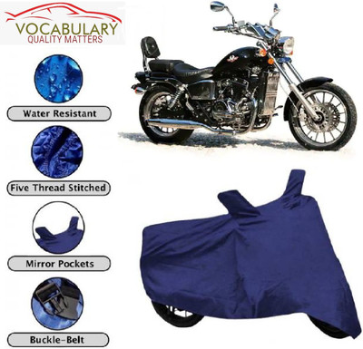 MEGA MARTZZ Waterproof Two Wheeler Cover for FAB Regal Raptor(Daytona 350, Blue)