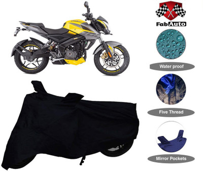 APNEK Waterproof Two Wheeler Cover for Bajaj(Pulsar 200 NS DTS-i, Black)